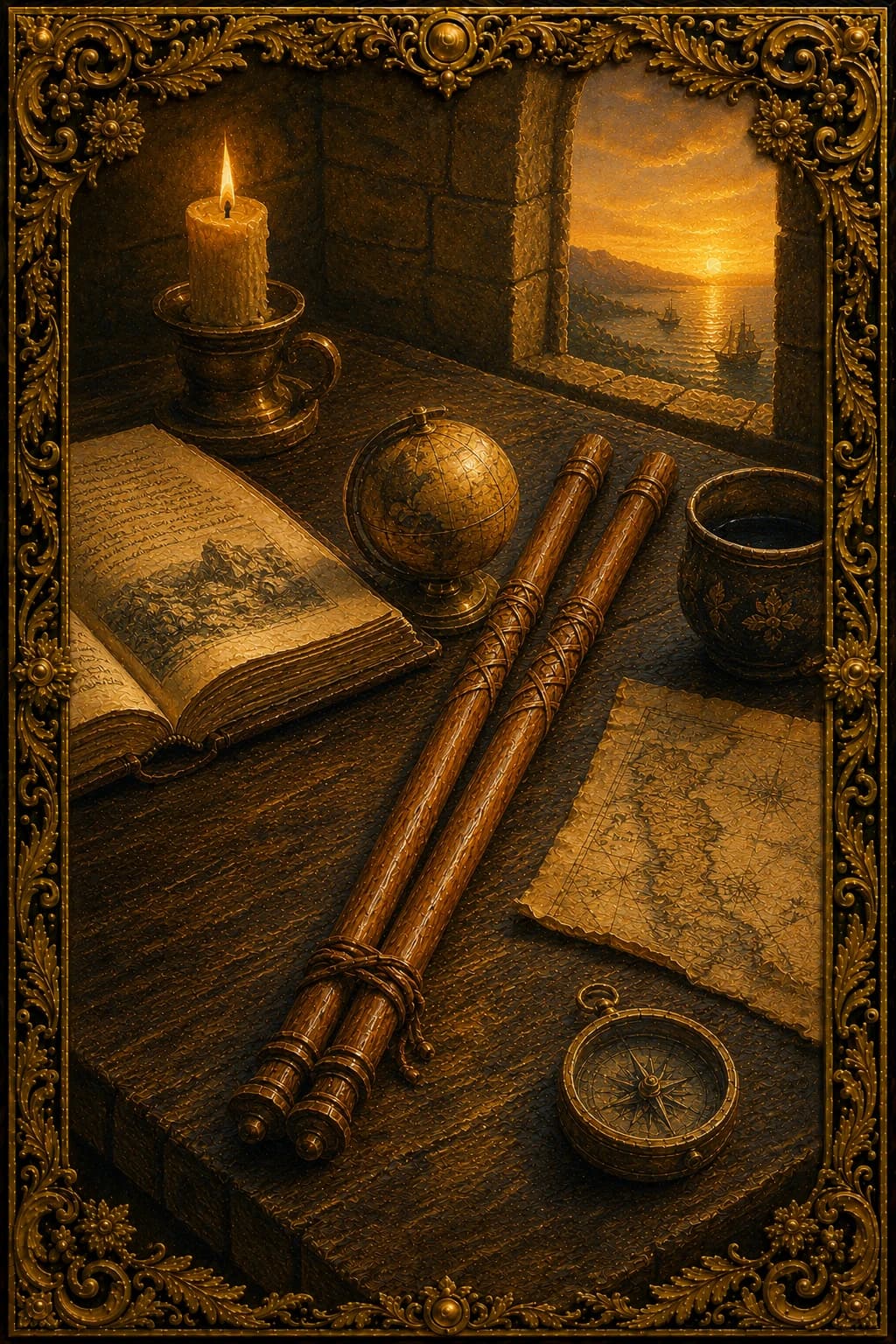 Two of Wands — Minor Arcana II