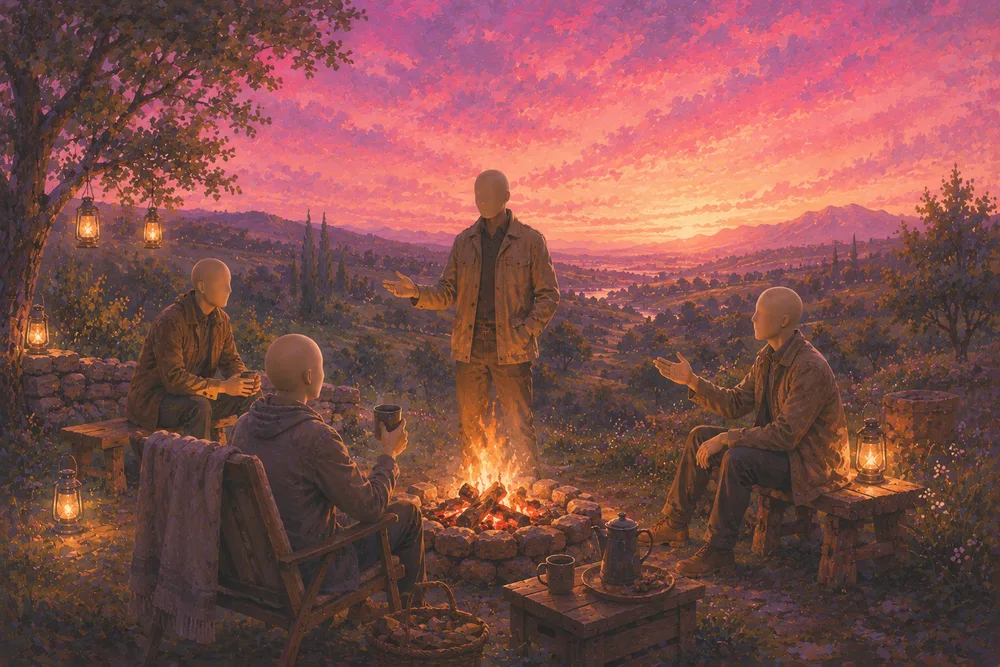 The Connector — archetype scene